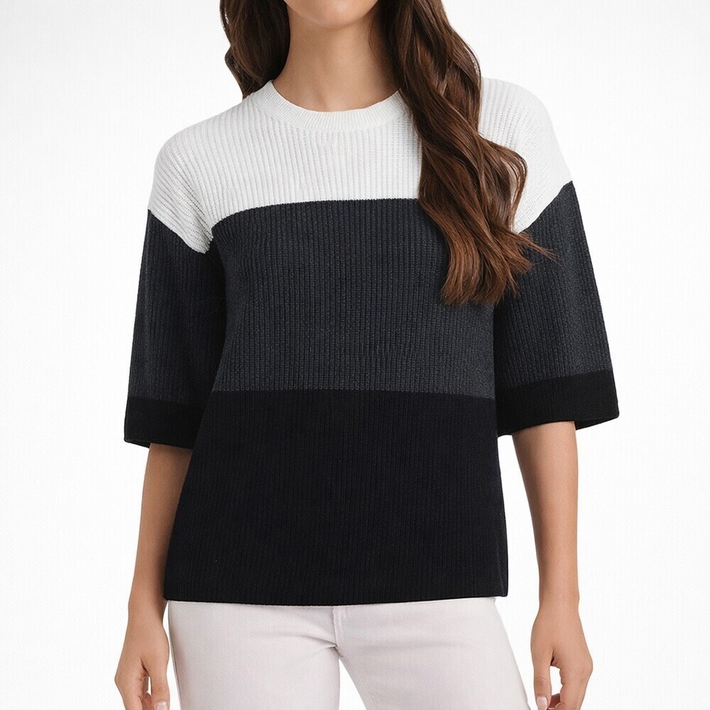 Matty M Women's XXL Pullover Sweater Black a1913